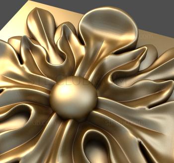 3D model Square flower (STL)